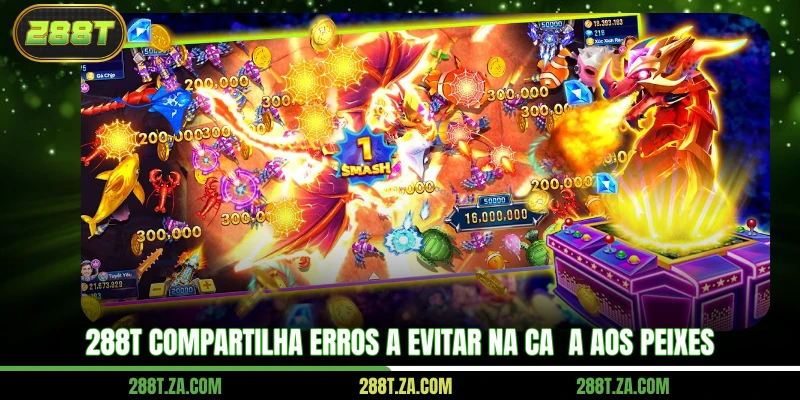 288T compartilha erros a evitar na caça aos peixes