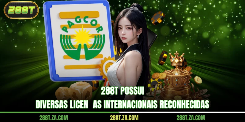 288T possui diversas licenças internacionais reconhecidas