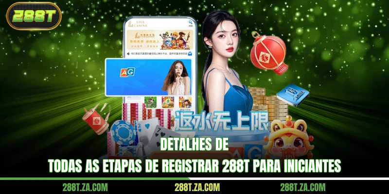 Registrar 288T 3 Detalhes de todas as etapas de registrar 288T para iniciantes