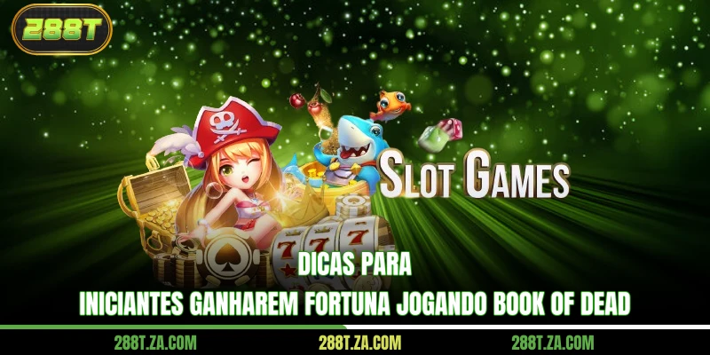 Dicas para iniciantes ganharem fortuna jogando Book of Dead