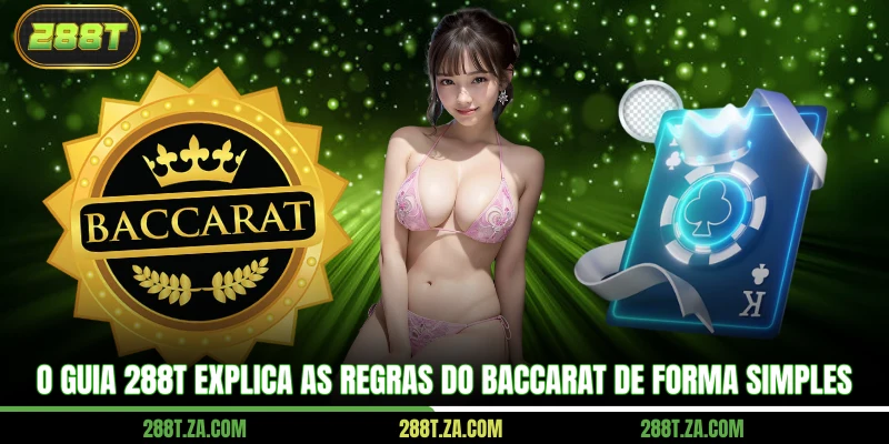 O guia 288T explica as regras do Baccarat de forma simples