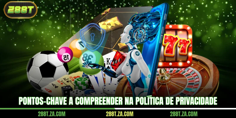 Pontos-chave a compreender na política de privacidade